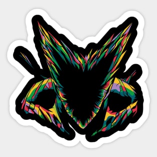 Cosmic Monster Garou Sticker